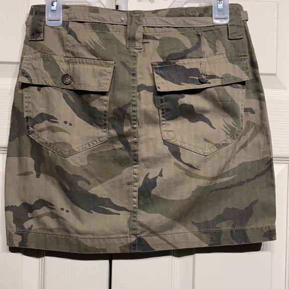 2 for $50 LUCKY BRAND Camo Skirt Size 26 Lucky Mini Skirt - Picture 6 of 7